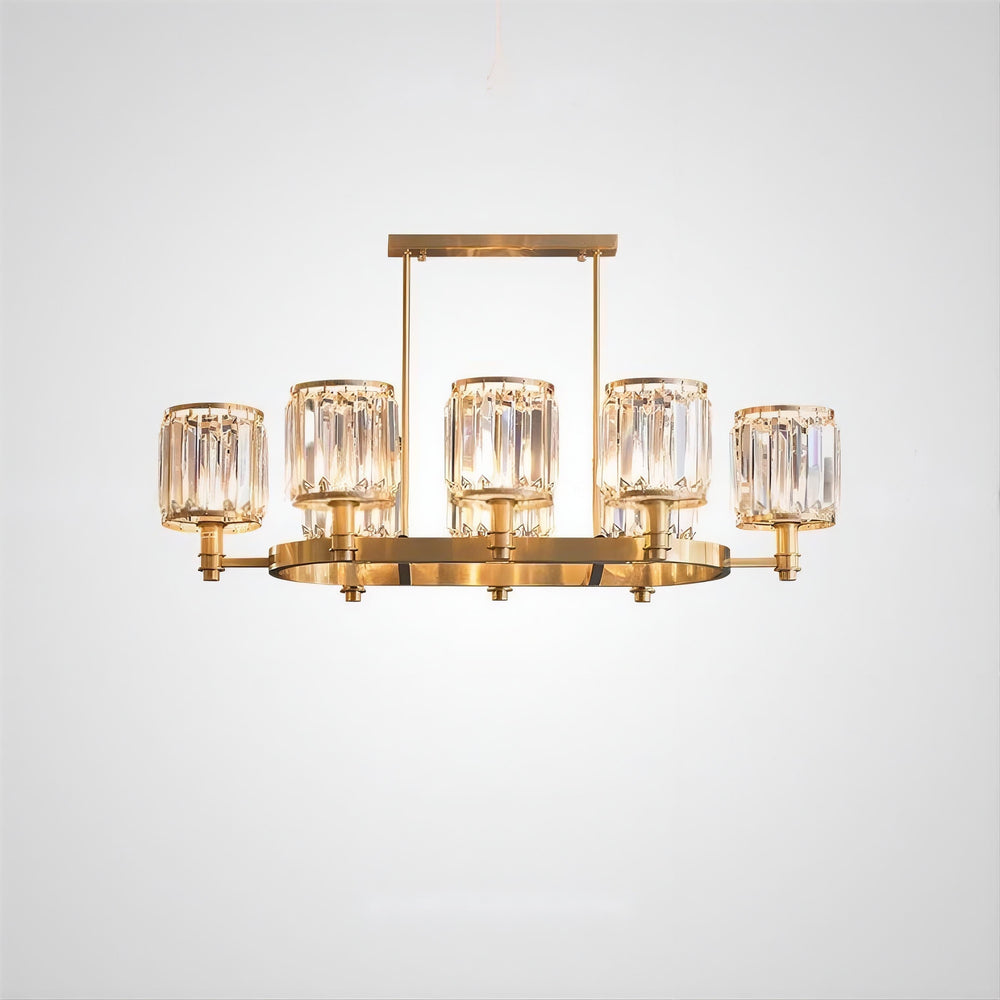 AIRIN Ring Chandelier by Lampadom - top view
