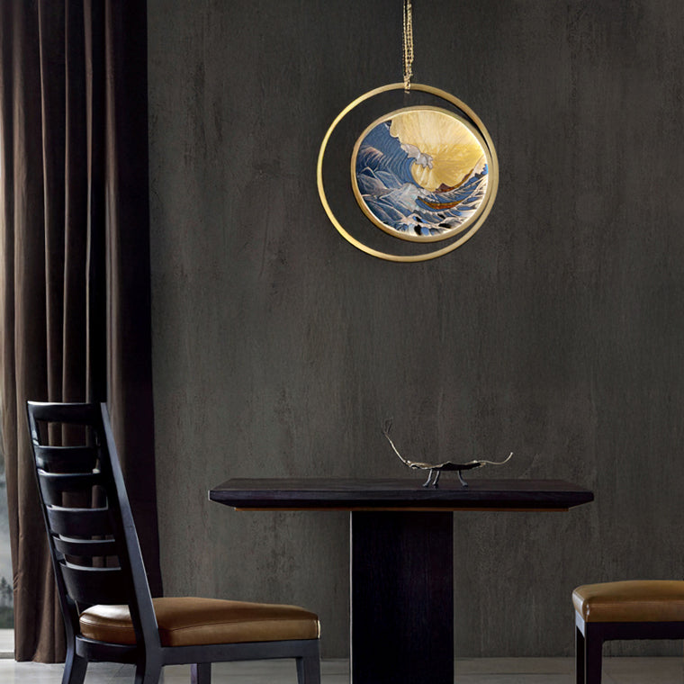 AKIRA WAVE ONE Pendant by Lampadom - detail view