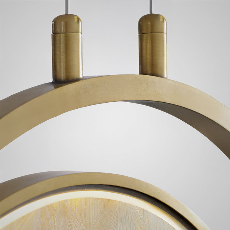 AKIRA WAVE ONE Pendant by Lampadom - top view