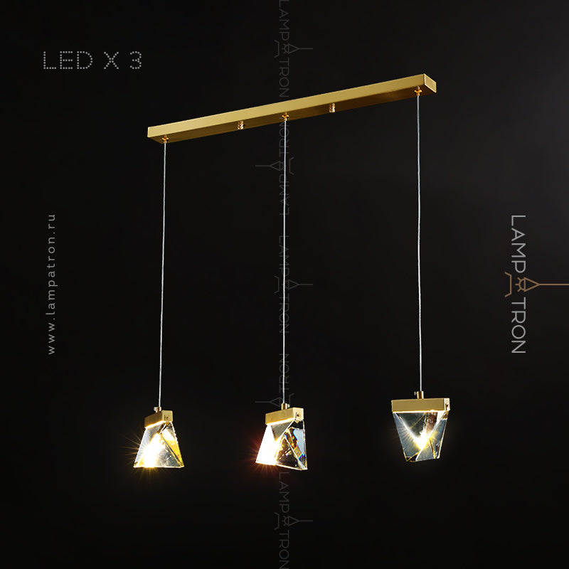 ALDIS MORE Cascade Light by Lampadom - top view