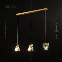 ALDIS MORE Cascade Light by Lampadom - top view