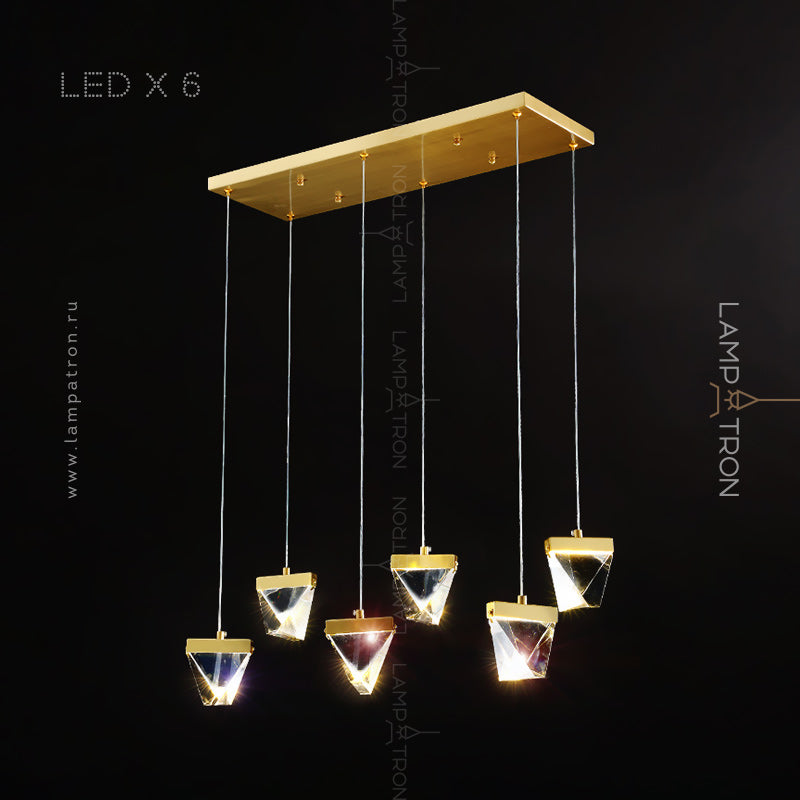 ALDIS MORE Cascade Light by Lampadom - angle view