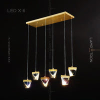 ALDIS MORE Cascade Light by Lampadom - angle view