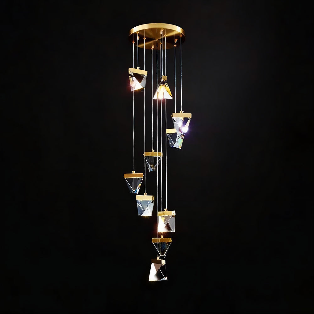 ALDIS MORE Cascade Light by Lampadom - scale reference