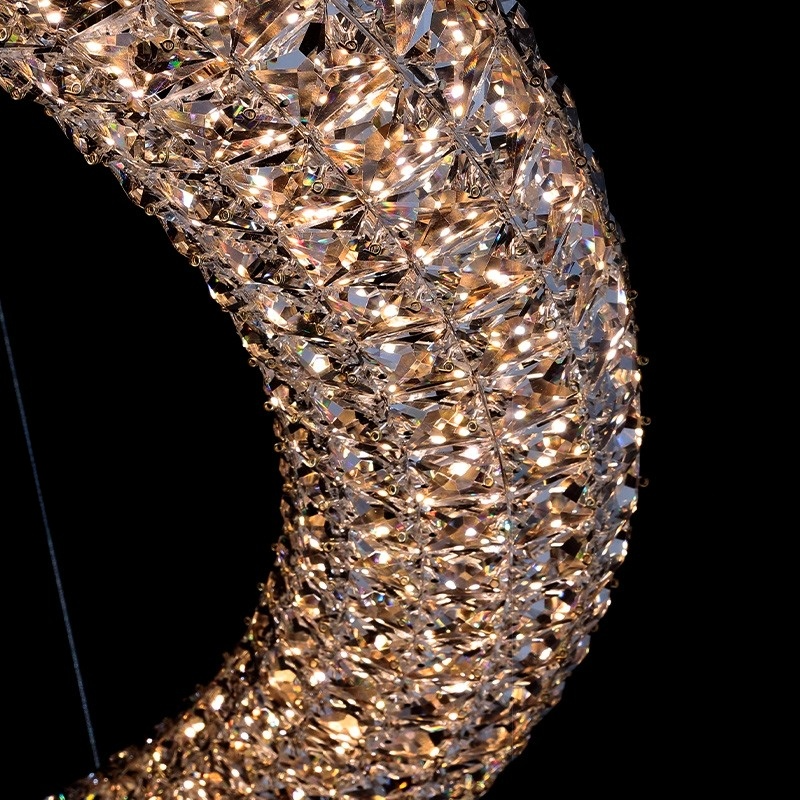 ALEF Chandelier by Lampadom - detail view