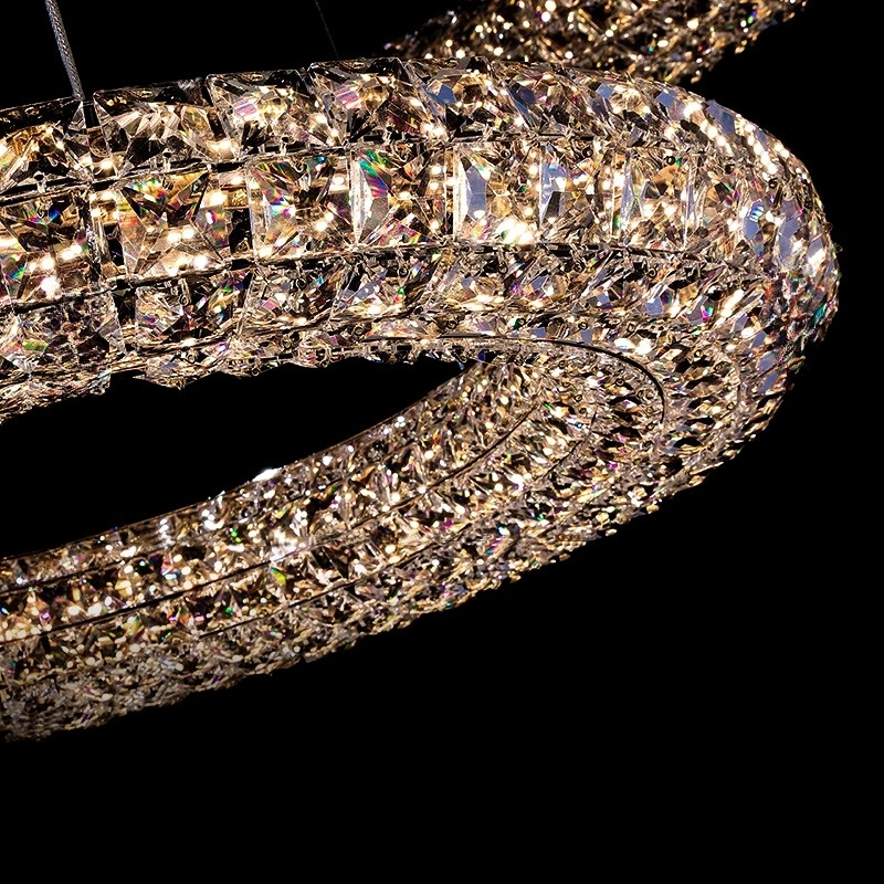 ALEF Chandelier by Lampadom - scale reference