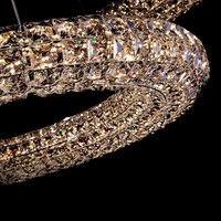 ALEF Chandelier by Lampadom - scale reference