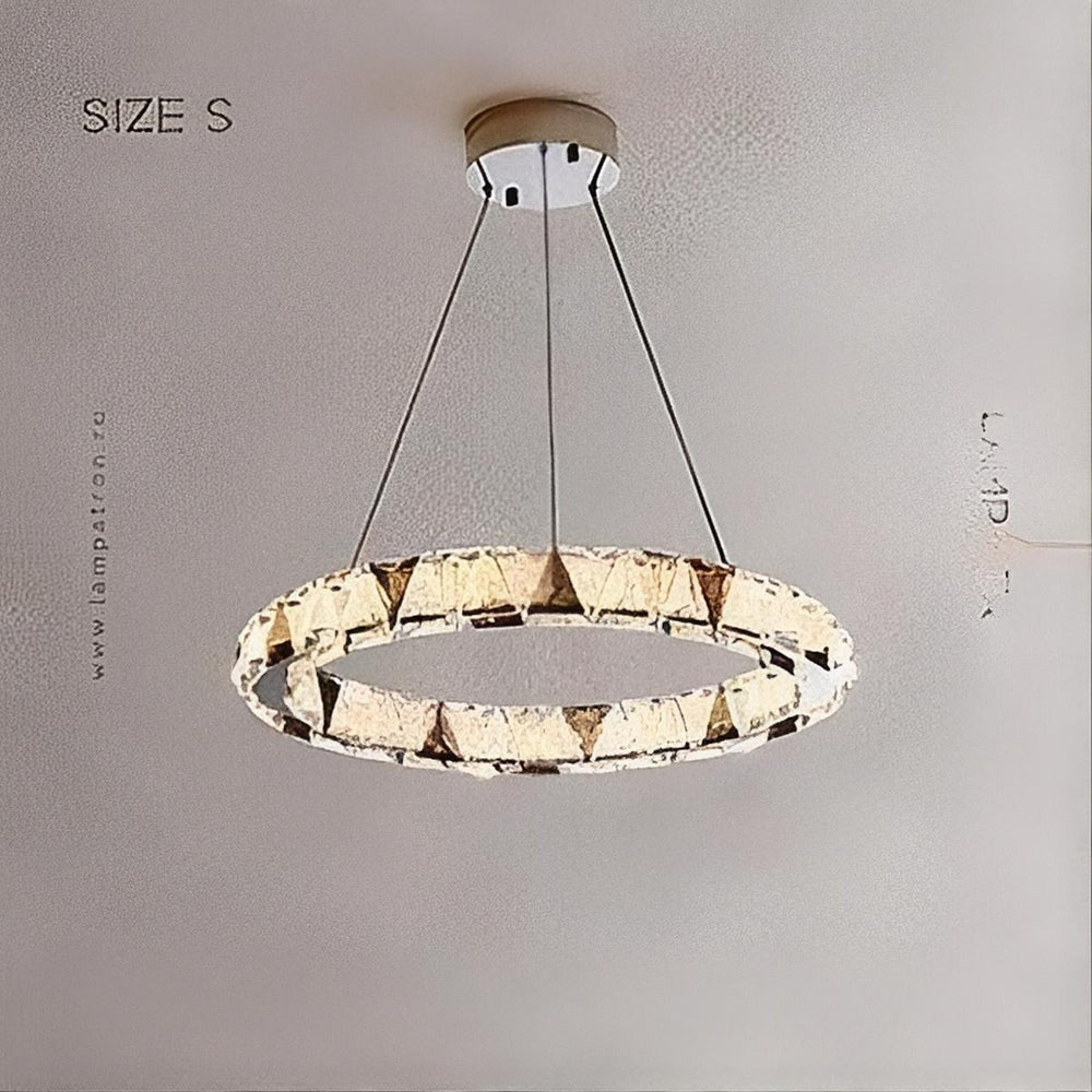 ALEKSANDRIN Ring Chandelier by Lampadom - ambient shot