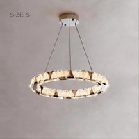 ALEKSANDRIN Ring Chandelier by Lampadom - angle view