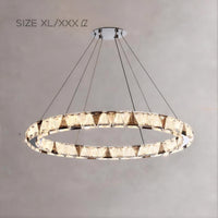 ALEKSANDRIN Ring Chandelier by Lampadom - side view