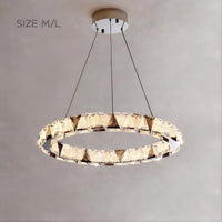 ALEKSANDRIN Ring Chandelier by Lampadom - close-up