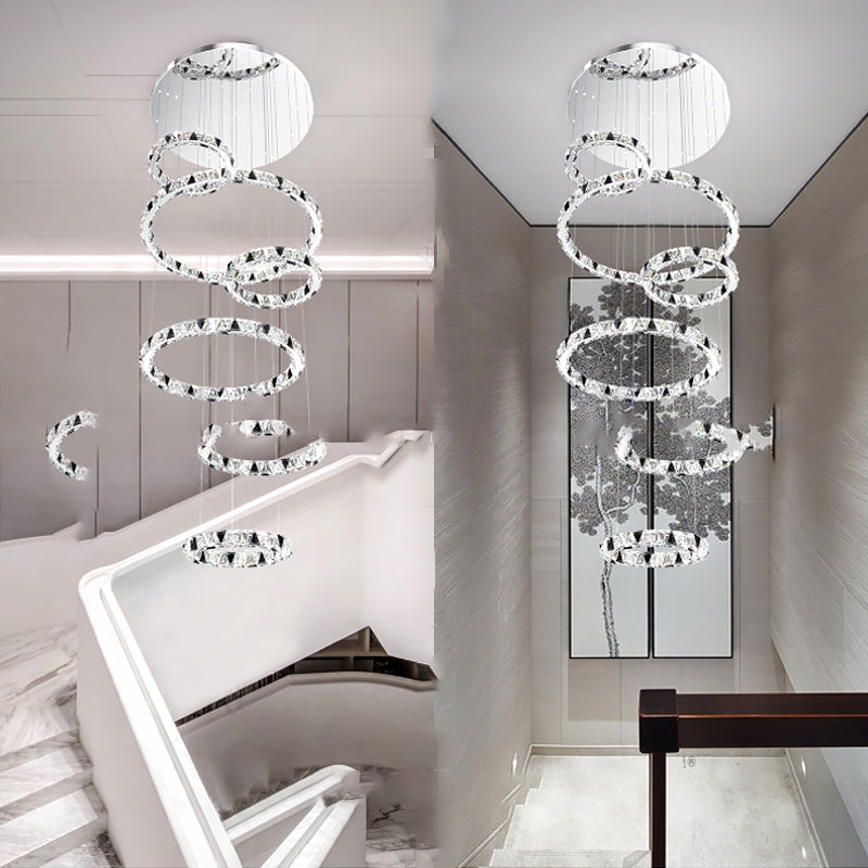 ALEKSANDRIN Ring Chandelier by Lampadom - top view
