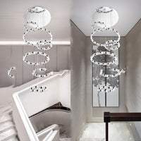 ALEKSANDRIN Ring Chandelier by Lampadom - top view