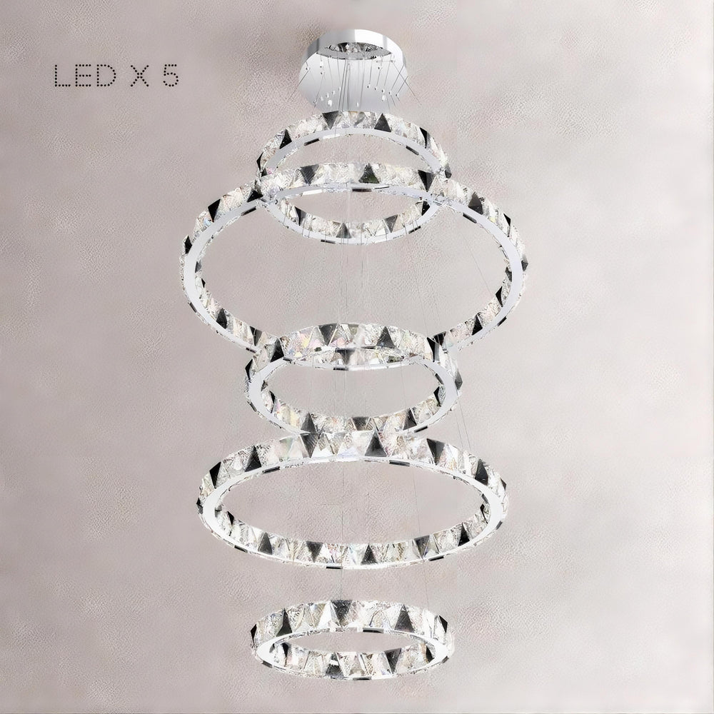 ALEKSANDRIN Ring Chandelier by Lampadom - detail view