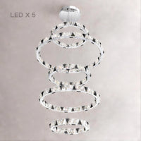 ALEKSANDRIN Ring Chandelier by Lampadom - detail view