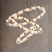 ALEKSANDRIN Ring Chandelier by Lampadom - scale reference