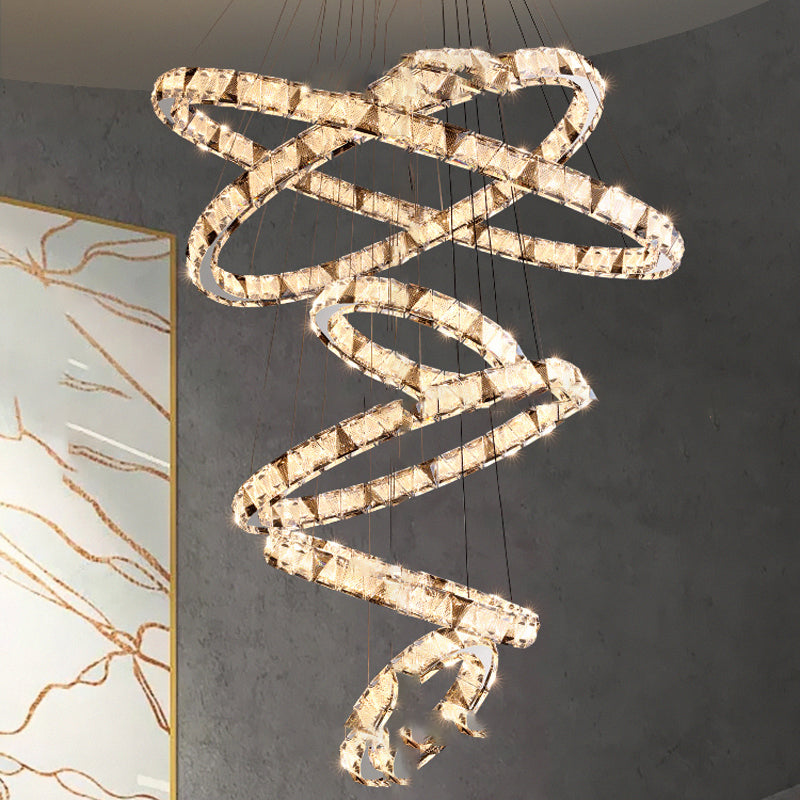 ALEKSANDRIN Ring Chandelier by Lampadom - ambient shot