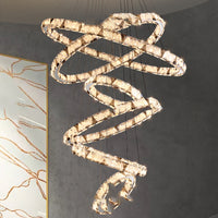 ALEKSANDRIN Ring Chandelier by Lampadom - ambient shot