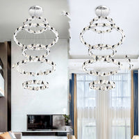 ALEKSANDRIN Ring Chandelier by Lampadom - side view