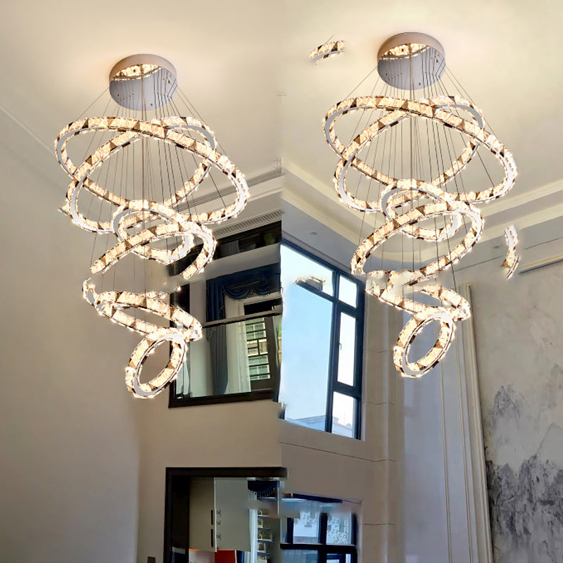 ALEKSANDRIN Ring Chandelier by Lampadom - angle view