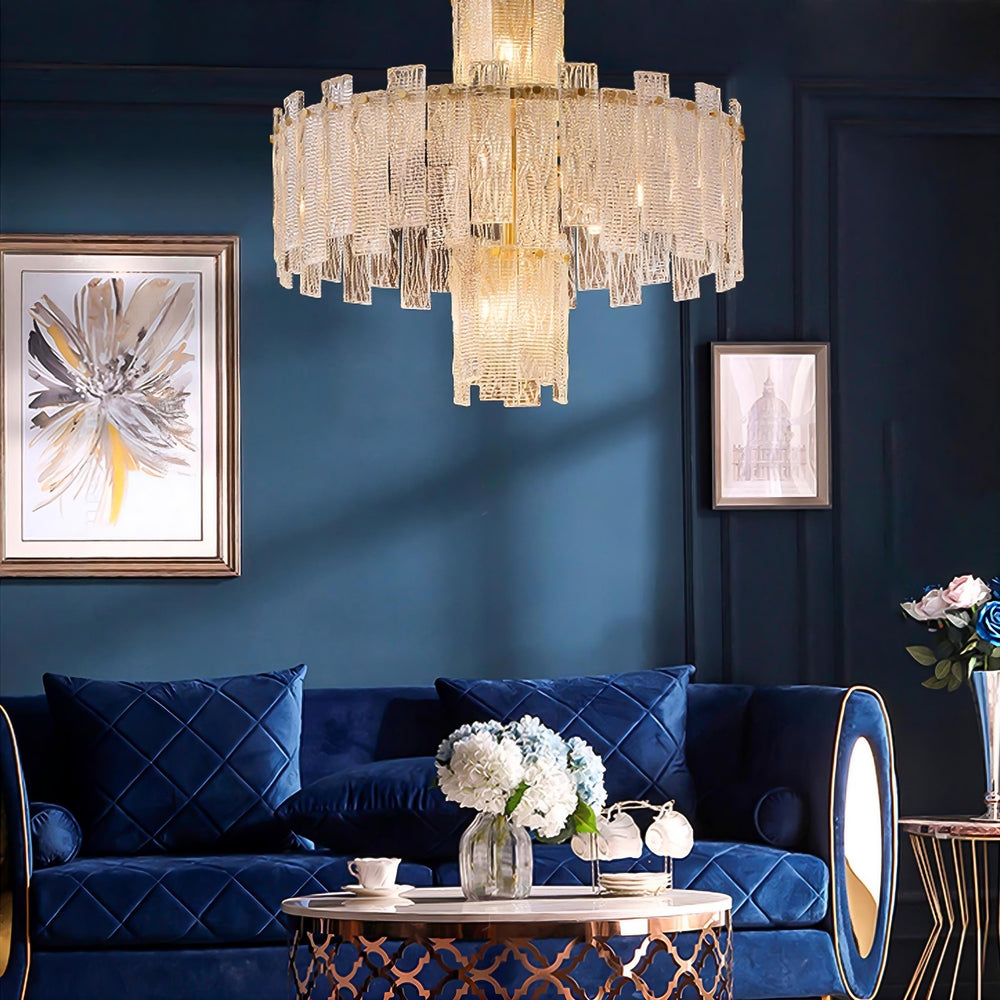 ALETTA Chandelier by Lampadom - side view