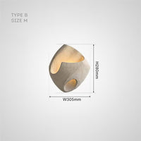 ALGER Wall Light by Lampadom - scale reference