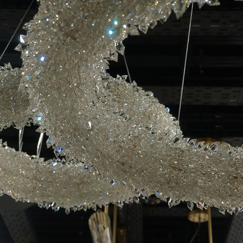 ALIANA Ring Chandelier by Lampadom - detail view