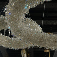 ALIANA Ring Chandelier by Lampadom - detail view