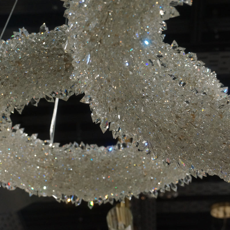 ALIANA Ring Chandelier by Lampadom - close-up
