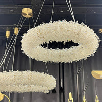 ALIANA Ring Chandelier by Lampadom - scale reference