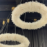 ALIANA Ring Chandelier by Lampadom - ambient shot