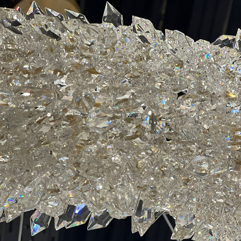 ALIANA Ring Chandelier by Lampadom - ambient shot