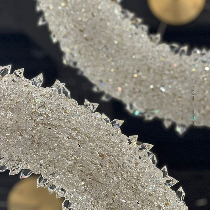 ALIANA Ring Chandelier by Lampadom - detail view