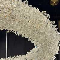ALIANA Ring Chandelier by Lampadom - close-up