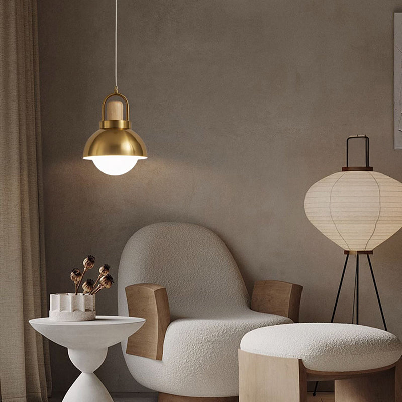 ALISON GOLD Pendant by Lampadom - top view