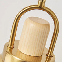 ALISON GOLD Pendant by Lampadom - angle view