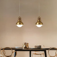 ALISON GOLD Pendant by Lampadom - close-up