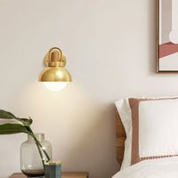 ALISON GOLD Wall Light by Lampadom - scale reference