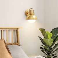 ALISON GOLD Wall Light by Lampadom - side view