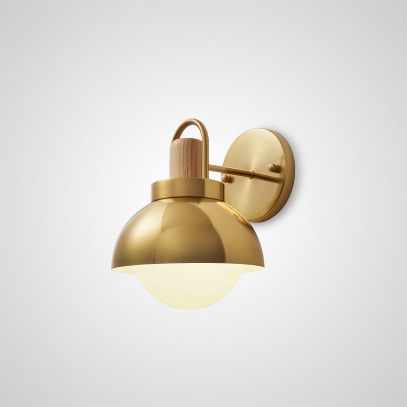 ALISON GOLD Wall Light by Lampadom - side view