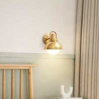 ALISON GOLD Wall Light by Lampadom - close-up