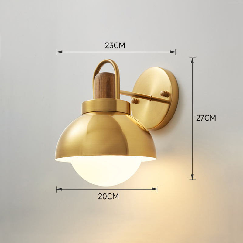 ALISON GOLD Wall Light by Lampadom - detail view