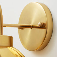 ALISON GOLD Wall Light by Lampadom - top view
