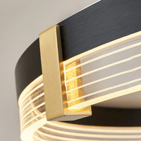 ALMER Ceiling Chandelier by Lampadom - angle view