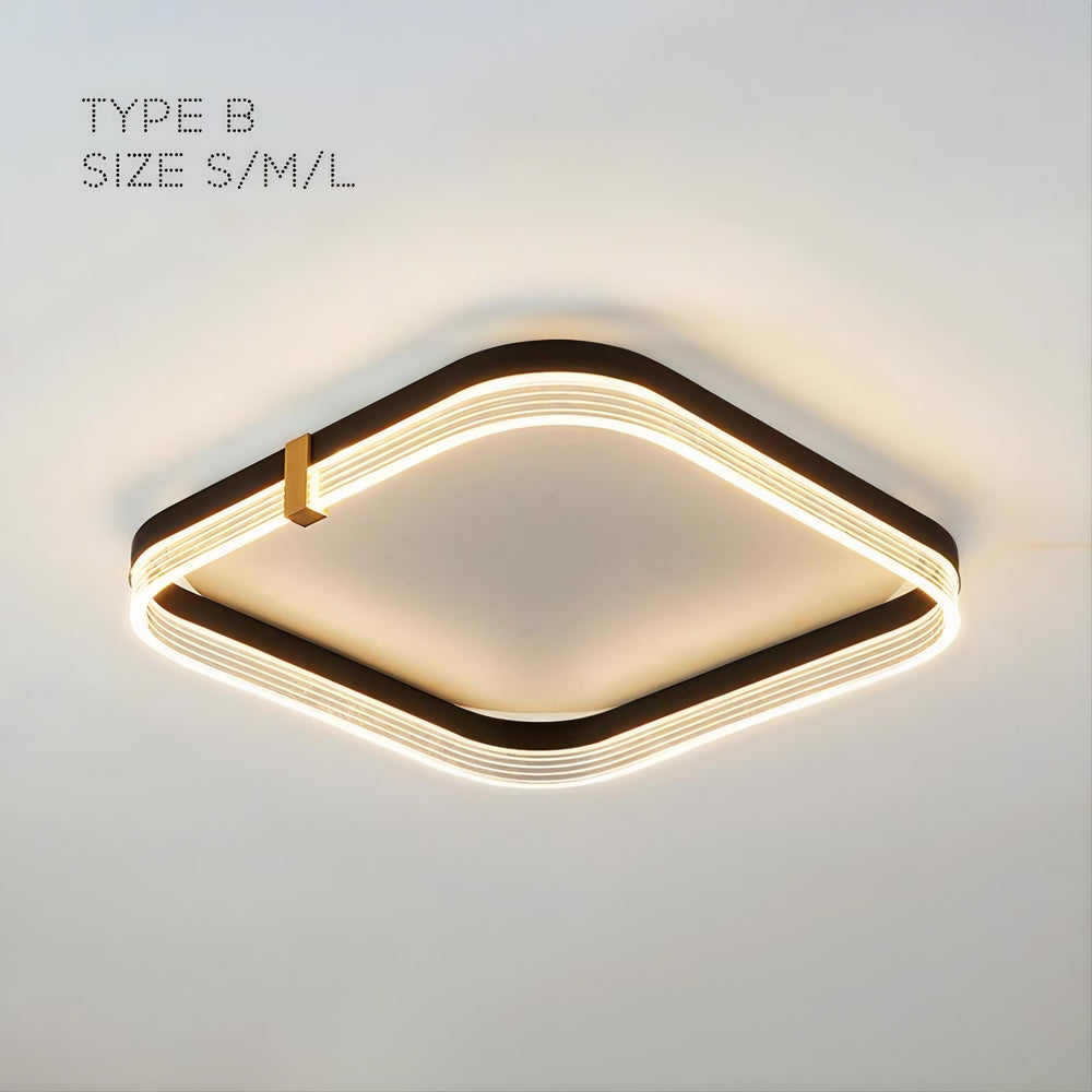 ALMER Ceiling Chandelier by Lampadom - scale reference