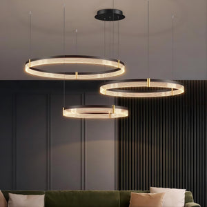 ALMER COMBO Ring Chandelier by Lampadom