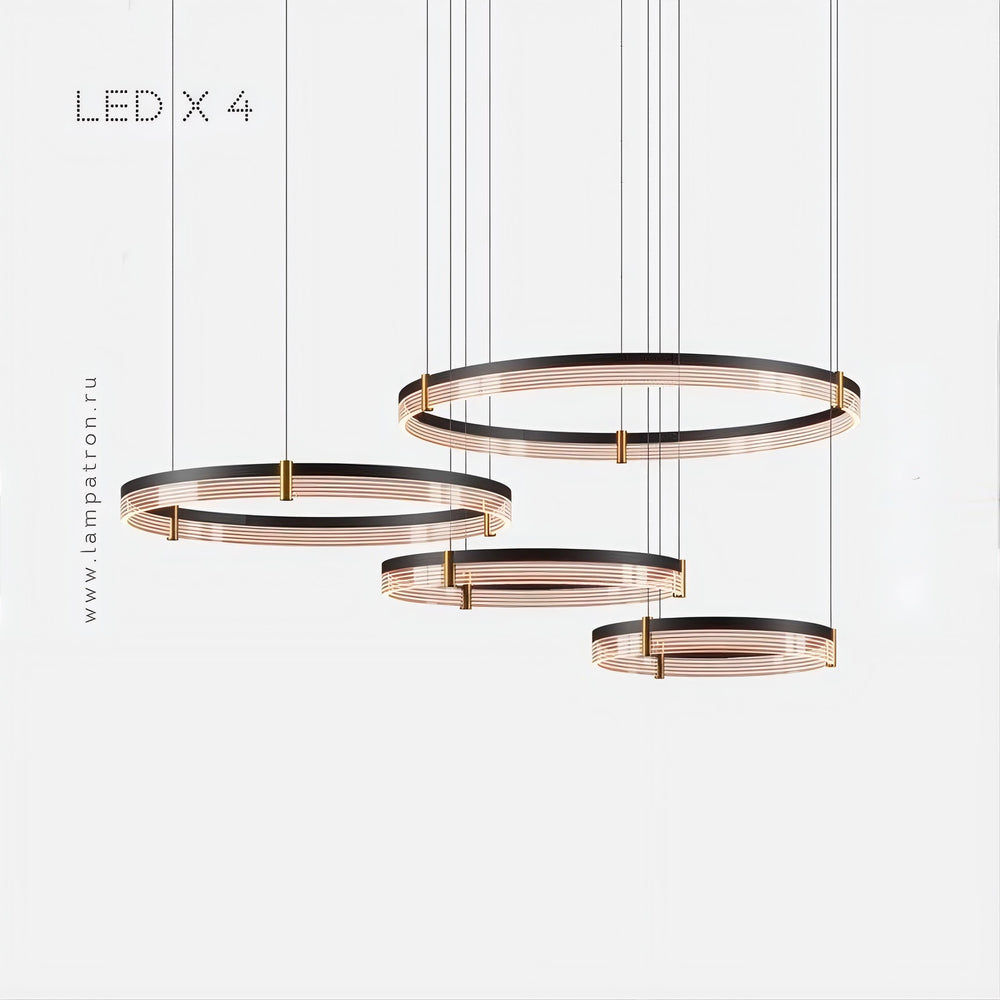 ALMER COMBO Ring Chandelier