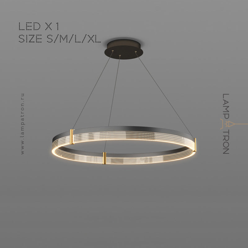 ALMER Ring Chandelier