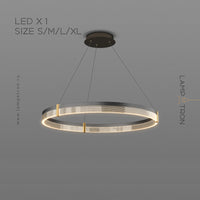 ALMER Ring Chandelier