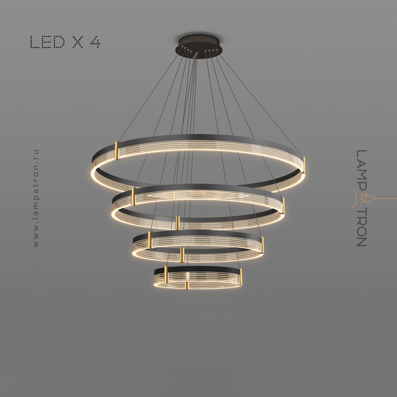 ALMER Ring Chandelier